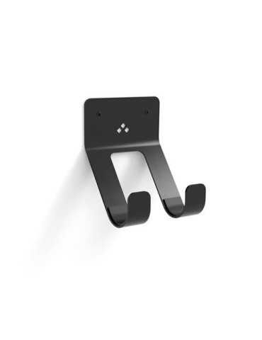 Soporte Fijo Pared Patinete Negro Mate Acero [LOTE DE 2 Unidades] REI