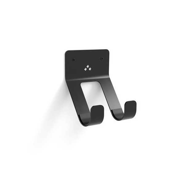 Soporte Fijo Pared Patinete Negro Mate Acero [LOTE DE 2 Unidades] REI