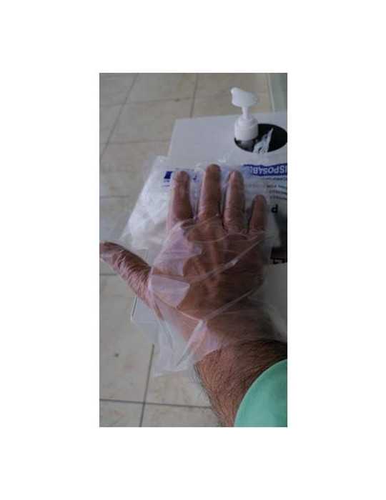 Guante Desechable Polietileno Supermercado (B-100) [LOTE DE 10 Unidades] RHOMB.IO