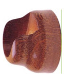 Soporte Lateral Liso 20 mm Pino [LOTE DE 16 Unidades] RIEL CHYC