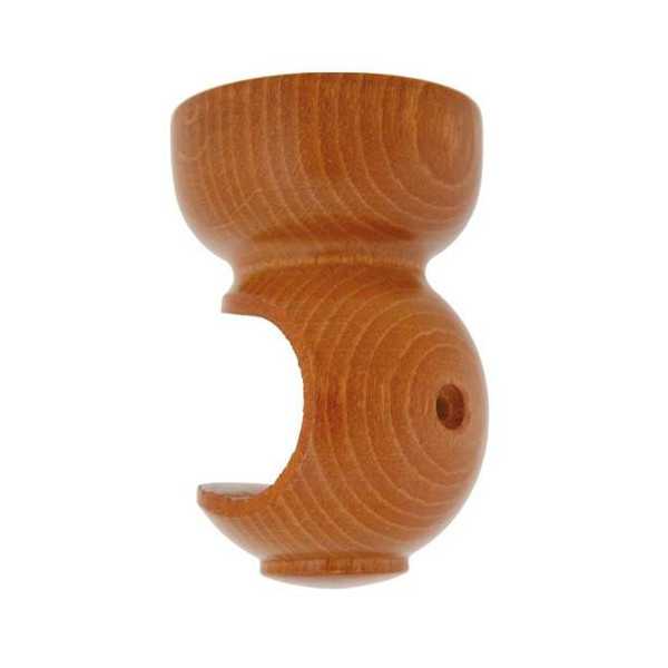 Soporte Techo Liso 28 Teca 0565030 [LOTE DE 10 Unidades] RIEL CHYC