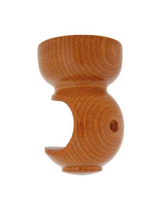 Soporte Techo Liso 28 Teca 0565030 [LOTE DE 10 Unidades] RIEL CHYC