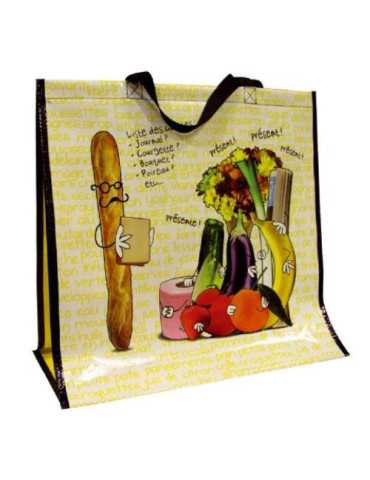 Bolsa Compra 45X45X20CM Surtido CMPSH1481 [LOTE DE 12 Unidades] RIERA
