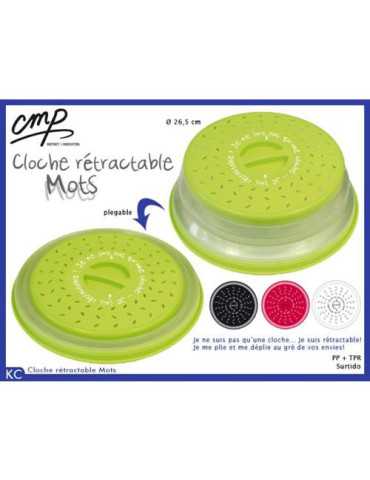 Tapa Microondas Plegable 26,5 CMPKC2095 [LOTE DE 6 Unidades] RIERA