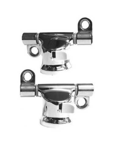 Kit Bisagras Asiento WC Victoria y Aquaria Inoxidable [LOTE DE 2 Unidades] ROCA