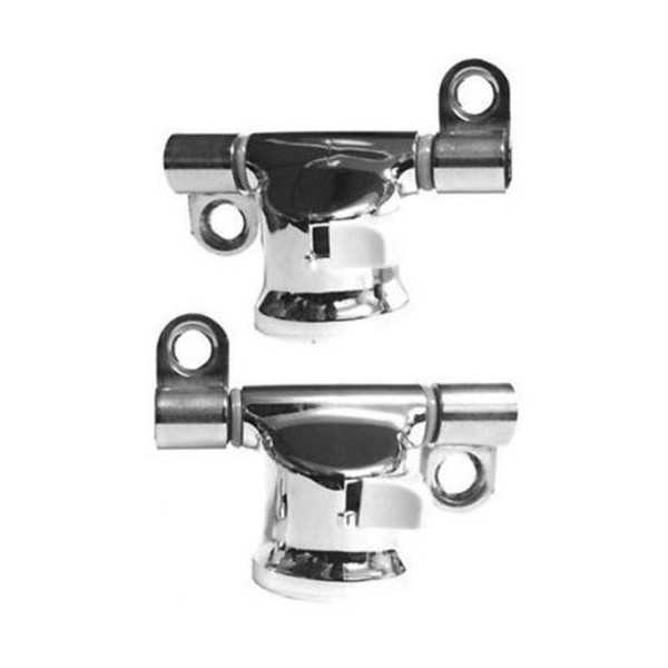 Kit Bisagras Asiento WC Victoria y Aquaria Inoxidable [LOTE DE 2 Unidades] ROCA