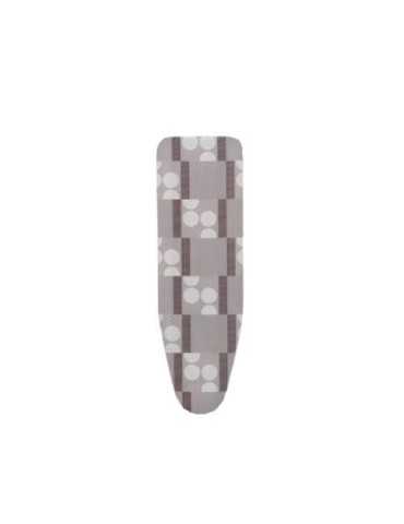 Funda Plancha Muleton Logos Gris 125X44 [LOTE DE 4 Unidades] ROLSER