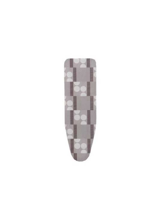 Funda Plancha Muleton Logos Gris 125X44 [LOTE DE 4 Unidades] ROLSER