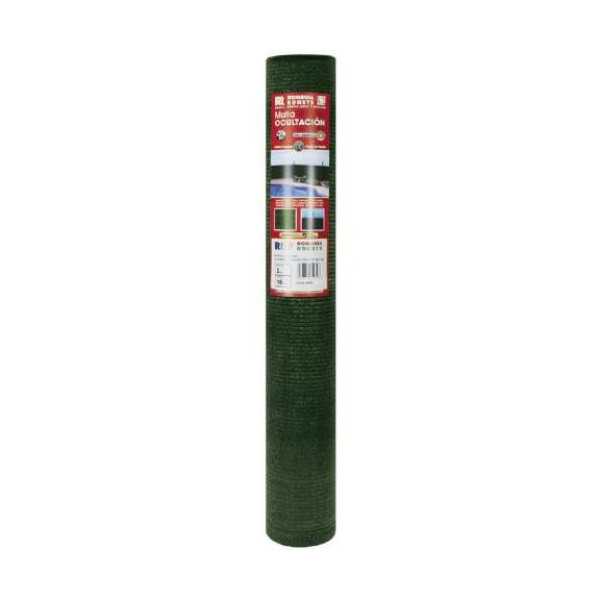 Malla Sombreadora 80 % Verde Oscuro Rollo 2X10 m ROMBULL