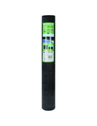 Malla Sombreadora 90% Verde Oscuro Rollo 1X5M [LOTE DE 4 Unidades] ROMBULL