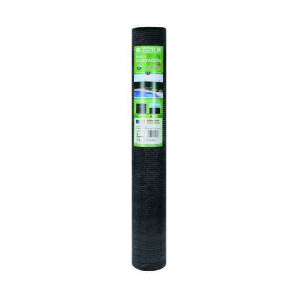 Malla Sombreadora 90% Verde Oscuro Rollo 1X5M [LOTE DE 4 Unidades] ROMBULL