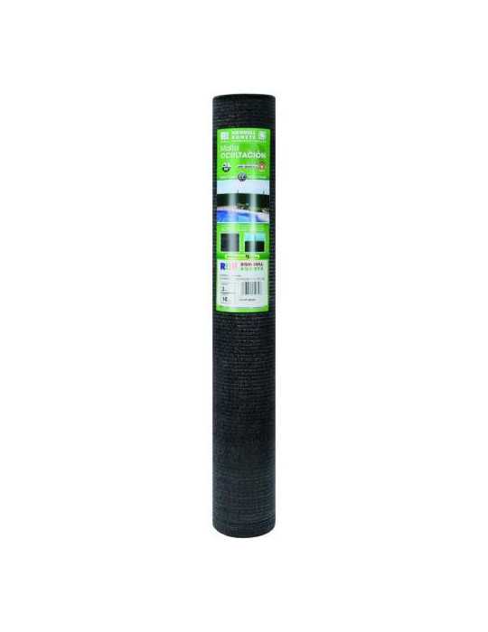 Malla Sombreadora 90% Verde Oscuro Rollo 1X5M [LOTE DE 4 Unidades] ROMBULL