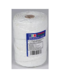 Cuerda Trenzada Alma Polietileno 3 mm BCO. 200 m [LOTE DE 4 Unidades] ROMBULL