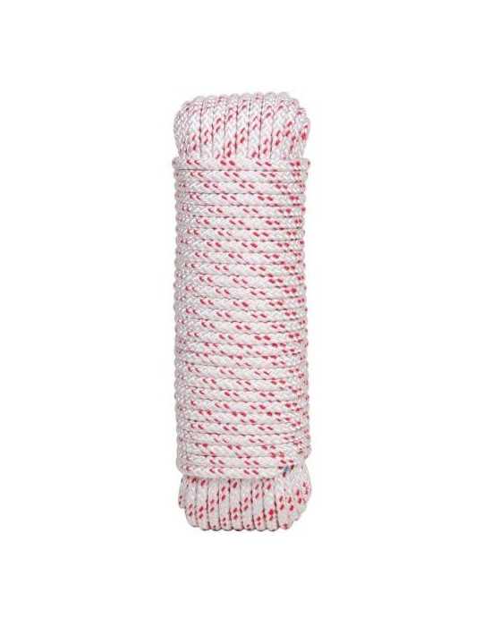 Cuerda Pes Trenzada con Alma 06MM10M Blanco [LOTE DE 6 Unidades] ROMBULL