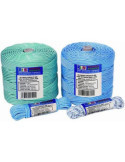 Cuerda Trenzada Alma PP. 4 mm BLC/Verde 200 m [LOTE DE 2 Unidades] ROMBULL