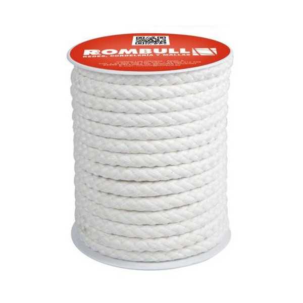 Cuerda Ctamt Algodón 08MM 15M Blanco 461412001744 [LOTE DE 4 Unidades] ROMBULL