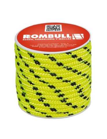 Cuerda CTA100 Pes 06MM 15M Amarillo Fluor [LOTE DE 4 Unidades] ROMBULL