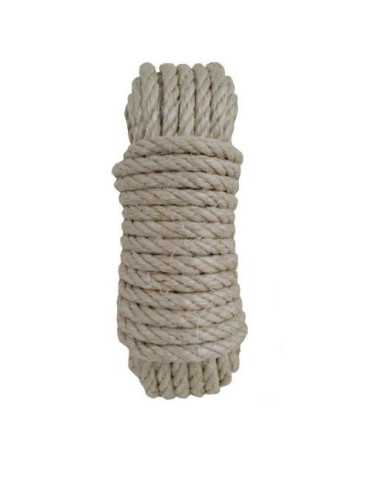 Cuerda Cableada Sisal 4 Cabos 6 mm 10M [LOTE DE 4 Unidades] ROMBULL