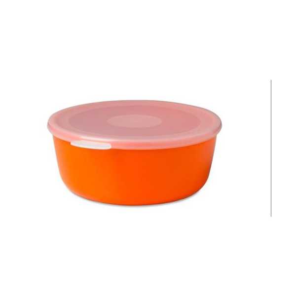 Bol con Tapa Volumia 1 L Eos Orange [LOTE DE 4 Unidades] ROSTI