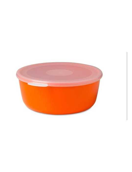 Bol con Tapa Volumia 1 L Eos Orange [LOTE DE 4 Unidades] ROSTI