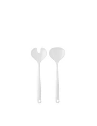Set 2 PZS Cubiertos Ensalada Synthesis Blanco [LOTE DE 6 Unidades] ROSTI