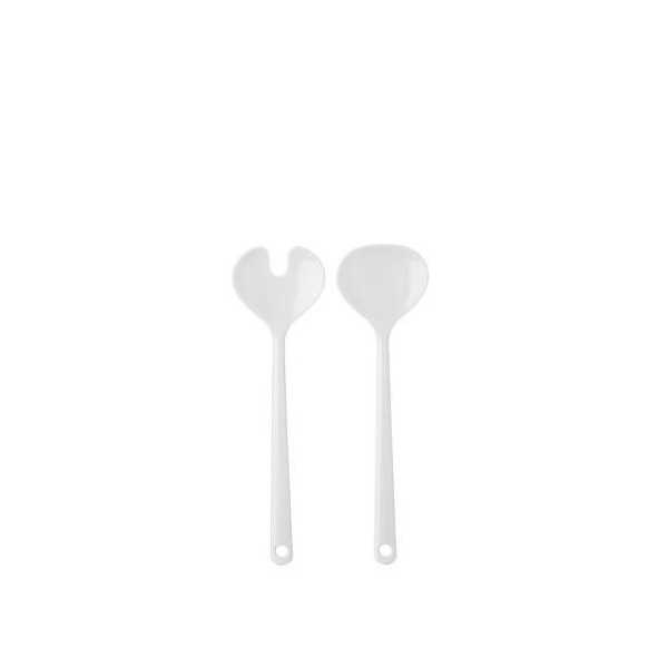 Set 2 PZS Cubiertos Ensalada Synthesis Blanco [LOTE DE 6 Unidades] ROSTI