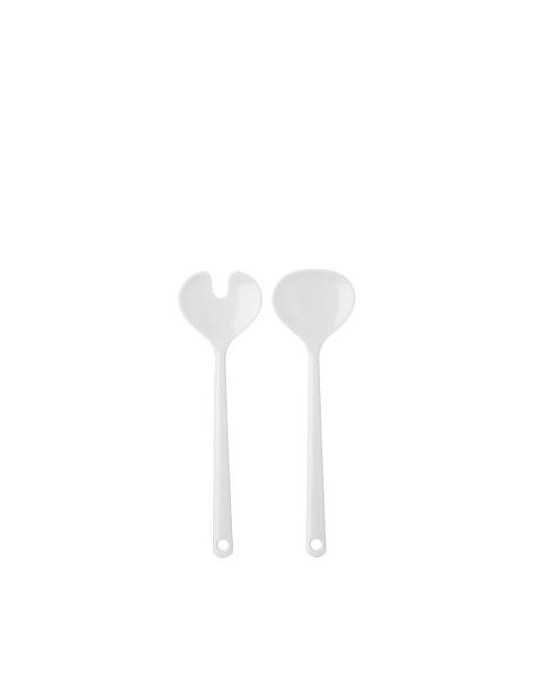 Set 2 PZS Cubiertos Ensalada Synthesis Blanco [LOTE DE 6 Unidades] ROSTI