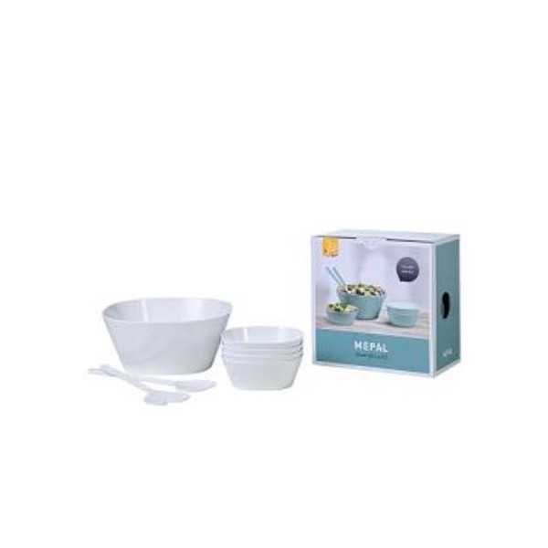 Set Ensalada 6 Piezas Blanco [LOTE DE 2 Unidades] ROSTI
