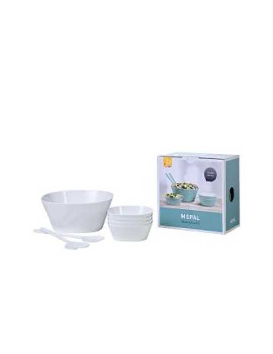 Set Ensalada 6 Piezas Blanco [LOTE DE 2 Unidades] ROSTI