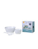 Set Ensalada 6 Piezas Blanco [LOTE DE 2 Unidades] ROSTI