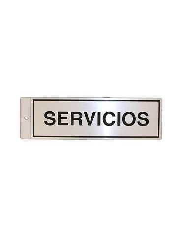 Silueta Aluminio Servicios 003 [LOTE DE 8 Unidades] ROTULAUTO