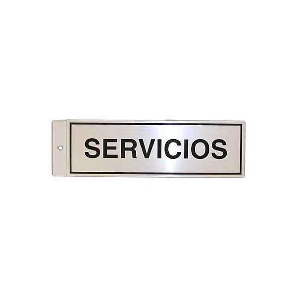 Silueta Aluminio Servicios 003 [LOTE DE 8 Unidades] ROTULAUTO