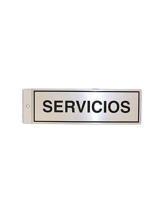 Silueta Aluminio Servicios 003 [LOTE DE 8 Unidades] ROTULAUTO