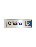 Silueta Aluminio Oficina 005 [LOTE DE 8 Unidades] ROTULAUTO