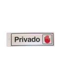 Silueta Aluminio Privado 010 [LOTE DE 8 Unidades] ROTULAUTO