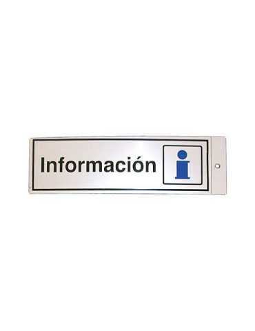 Silueta Aluminio Informacion 012 [LOTE DE 8 Unidades] ROTULAUTO