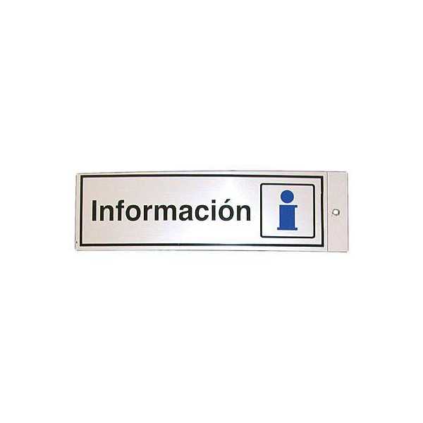 Silueta Aluminio Informacion 012 [LOTE DE 8 Unidades] ROTULAUTO