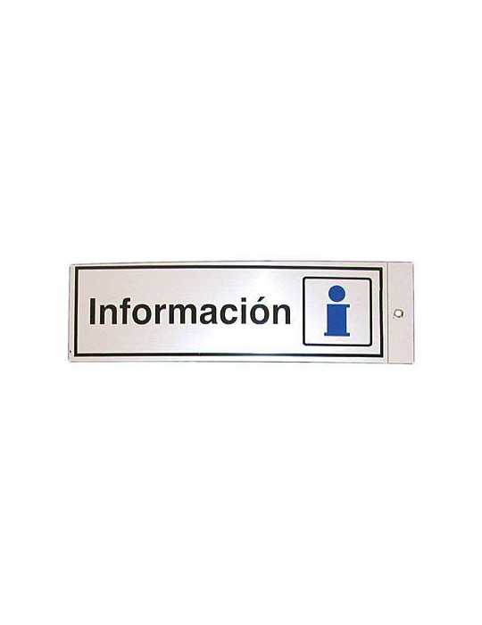 Silueta Aluminio Informacion 012 [LOTE DE 8 Unidades] ROTULAUTO