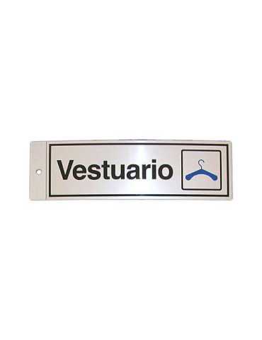 Silueta Aluminio Vestuario 018 [LOTE DE 8 Unidades] ROTULAUTO