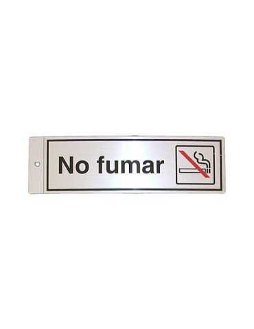 Silueta Aluminio No Fumar 022 [LOTE DE 8 Unidades] ROTULAUTO