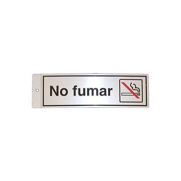 Silueta Aluminio No Fumar 022 [LOTE DE 8 Unidades] ROTULAUTO