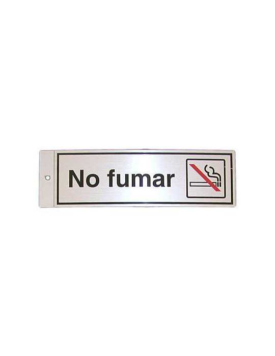 Silueta Aluminio No Fumar 022 [LOTE DE 8 Unidades] ROTULAUTO