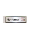Silueta Aluminio No Fumar 022 [LOTE DE 8 Unidades] ROTULAUTO