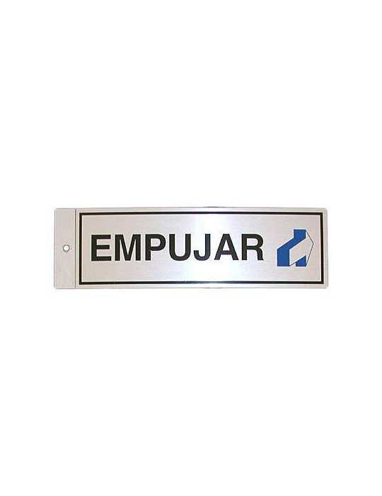 Silueta Aluminio Horizontal Empujar 025 [LOTE DE 8 Unidades] ROTULAUTO
