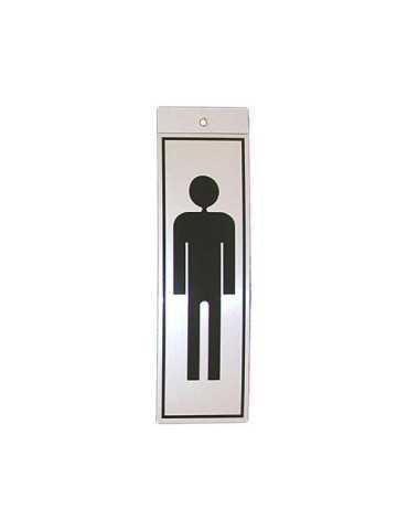 Silueta Aluminio Figura Caballero 029 [LOTE DE 8 Unidades] ROTULAUTO