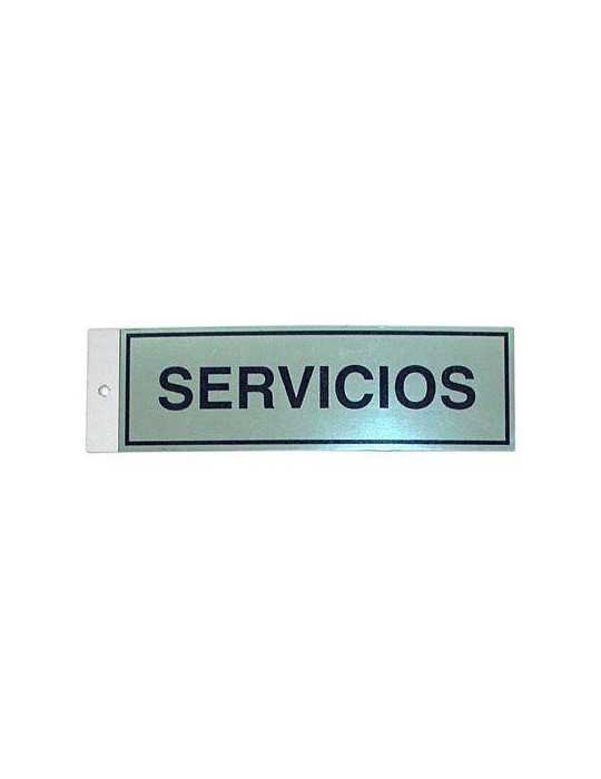 Pictograma Latonado 180X60 Servicios [LOTE DE 8 Unidades] ROTULAUTO