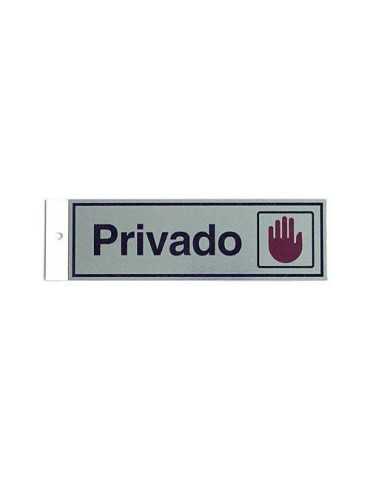 Pictograma Latonado 180X60 Privado [LOTE DE 8 Unidades] ROTULAUTO