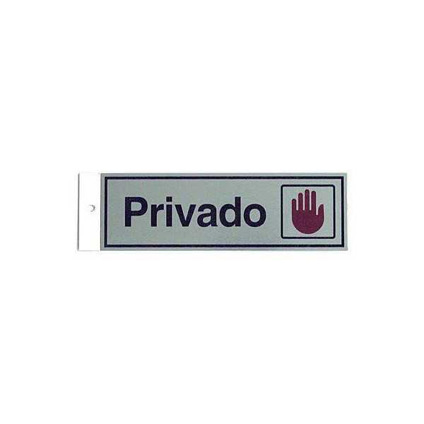 Pictograma Latonado 180X60 Privado [LOTE DE 8 Unidades] ROTULAUTO