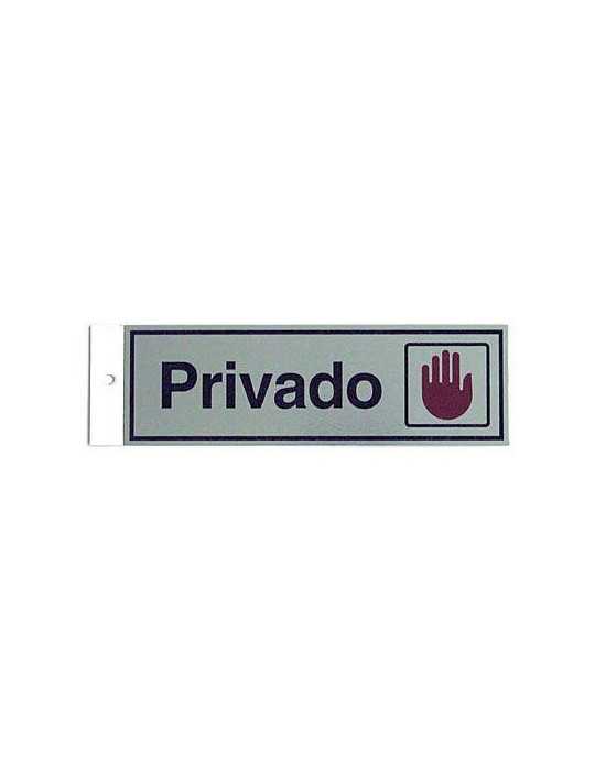 Pictograma Latonado 180X60 Privado [LOTE DE 8 Unidades] ROTULAUTO