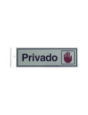 Pictograma Latonado 180X60 Privado [LOTE DE 8 Unidades] ROTULAUTO